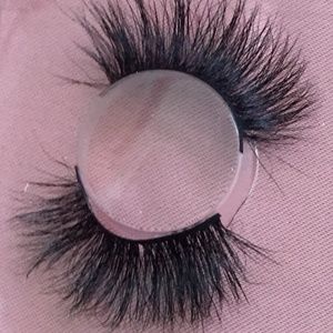 3D mink eyelashes, 25mm lashes, Strip lashes